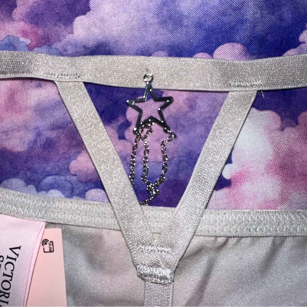 VS • Very Sexy Shooting Star Rhinestone Adjustable V-String Thong Panty - Picture 9 of 11